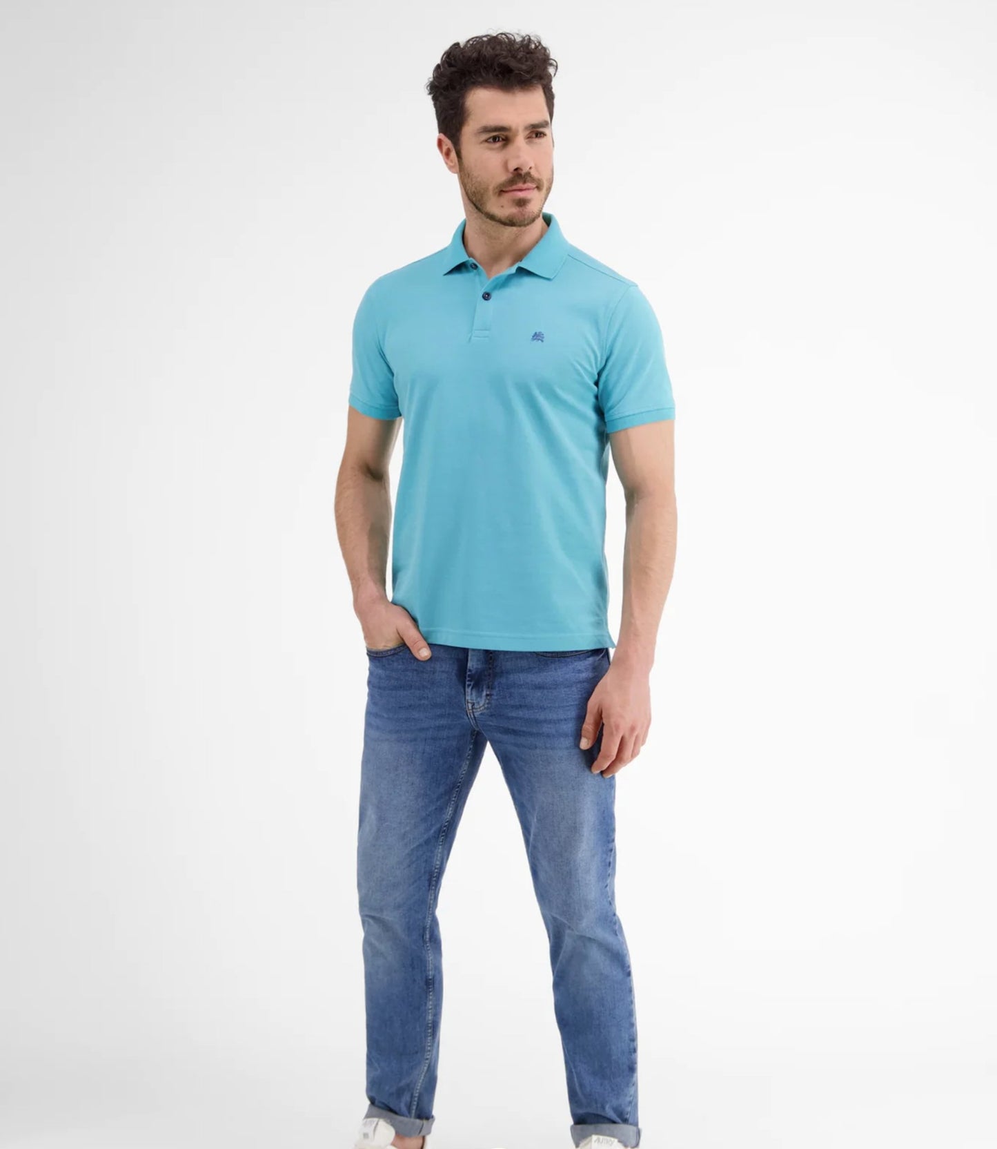 Pique In Quality Clothing GLS Polo-shirt - Light Cotton Turquoise High –