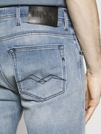 Replay Slim Fit X - L.I.T.E. Jondrill Jeans - Light Blue - GLS Clothing